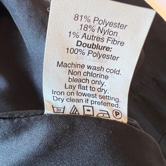 Madewell textured fabric mini skirt with gold metallic stitching details - Picture 10 of 10